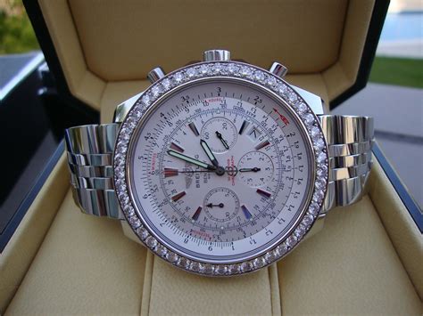 breitling bentley diamond bezel